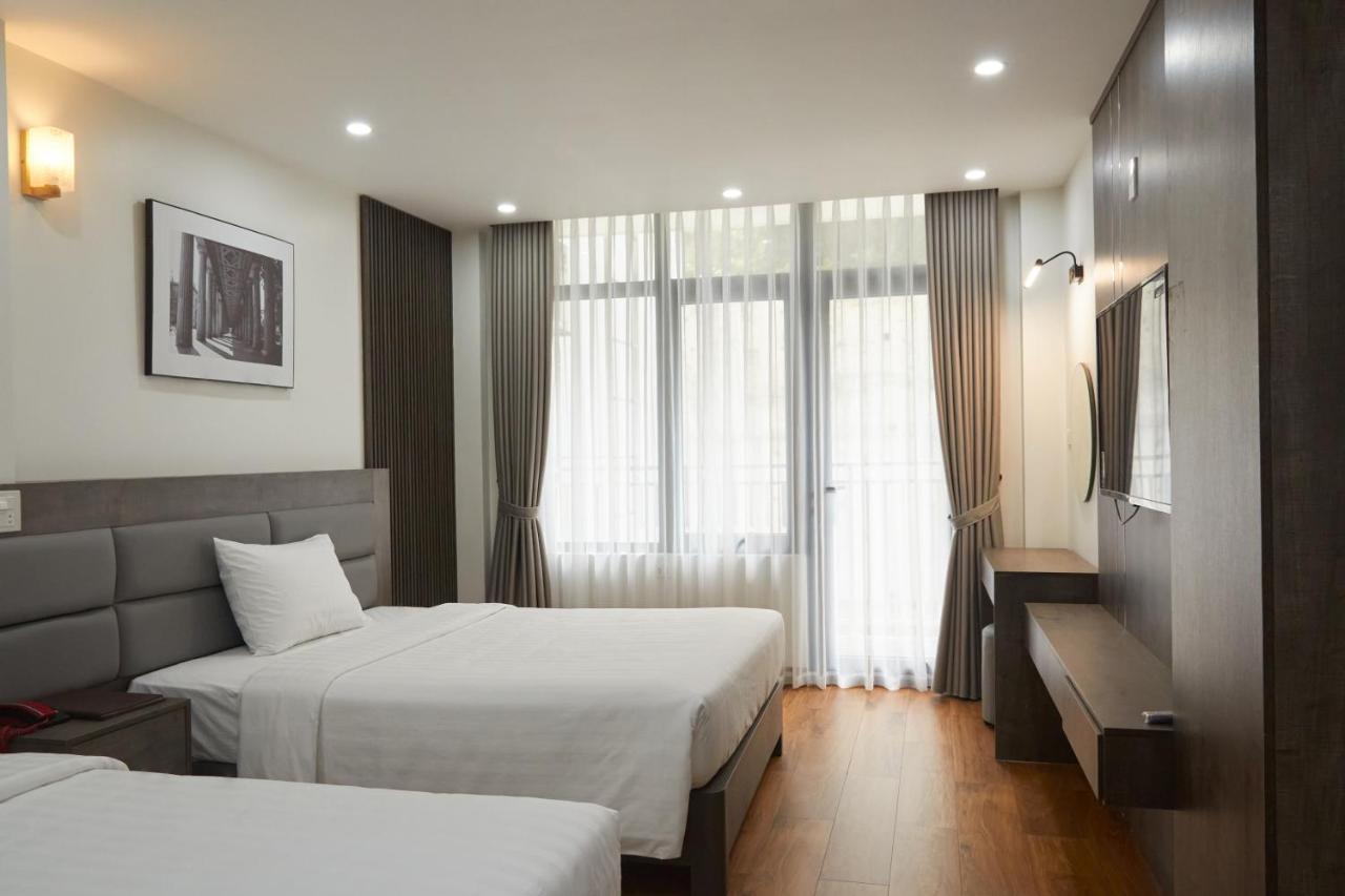 Van Nam Hotel Hạ Long Exterior foto